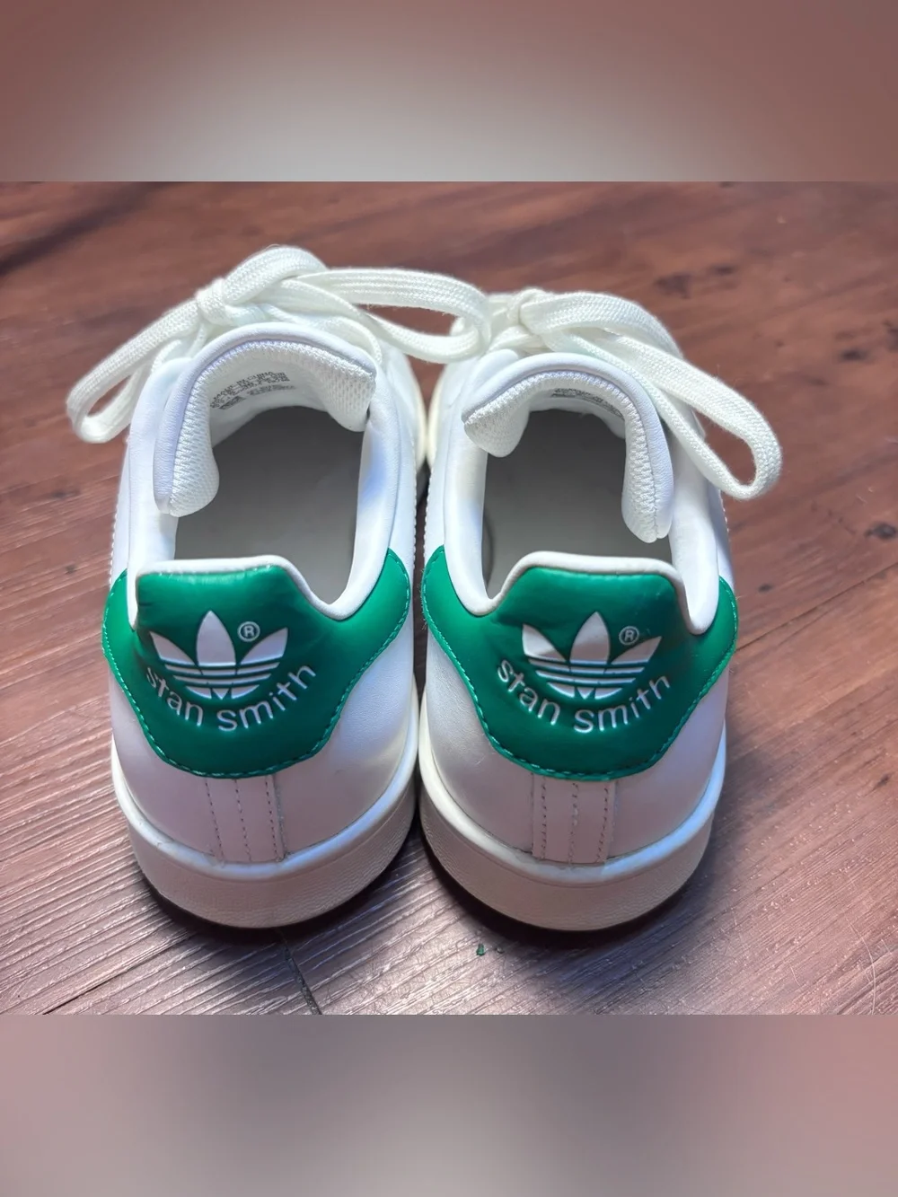 Adidas Originals Stan Smith Men's Shoes White Green 6.5